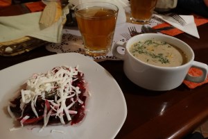 Обед в Дрогобыче